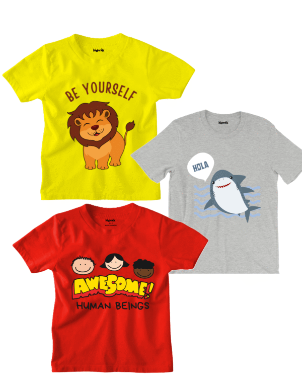 Boys T-Shirt (Pack Of 3)