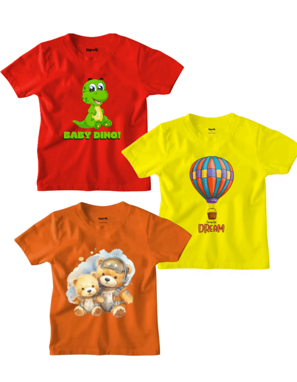 Boys T-Shirt (Pack Of 3)