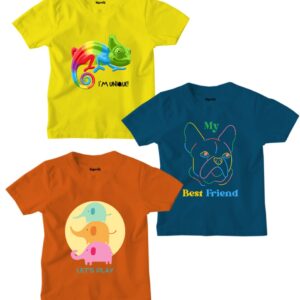 Boys T-Shirt (Pack Of 3)