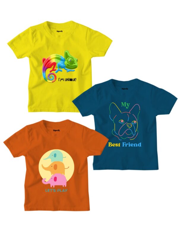 Boys T-Shirt (Pack Of 3)