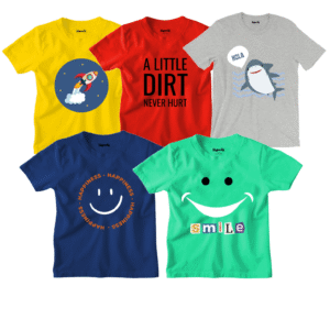 Boys T-Shirt (Pack of 5)