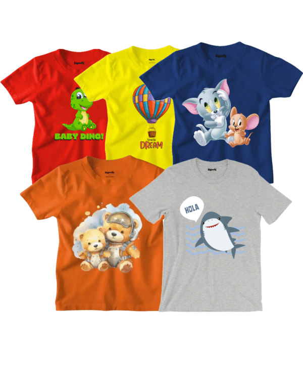 Boys T-Shirt (Pack of 5)